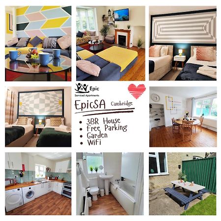 קאמברידג' Epicsa - Corporate & Family Stay In 3 Bedroom House With Garden, Free Parking מראה חיצוני תמונה